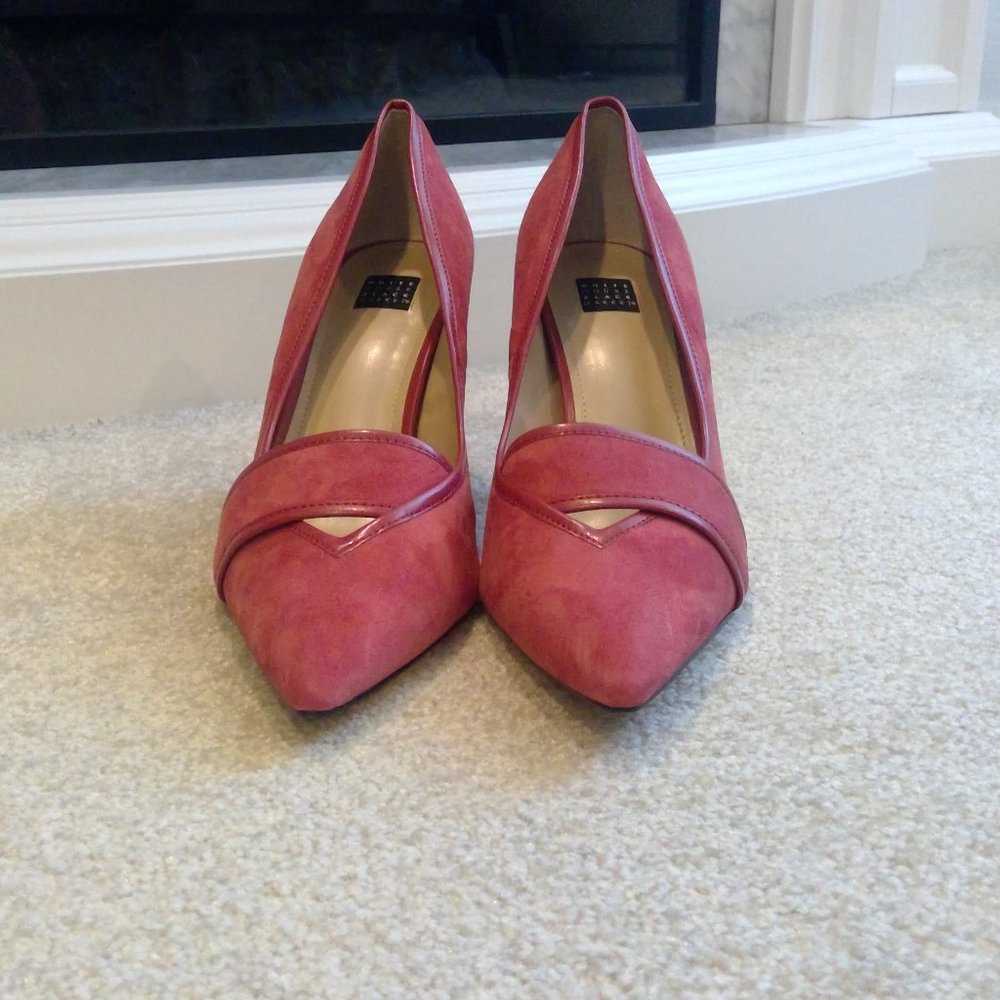White House Black Market Crimson Heels - Picture 2 of 6